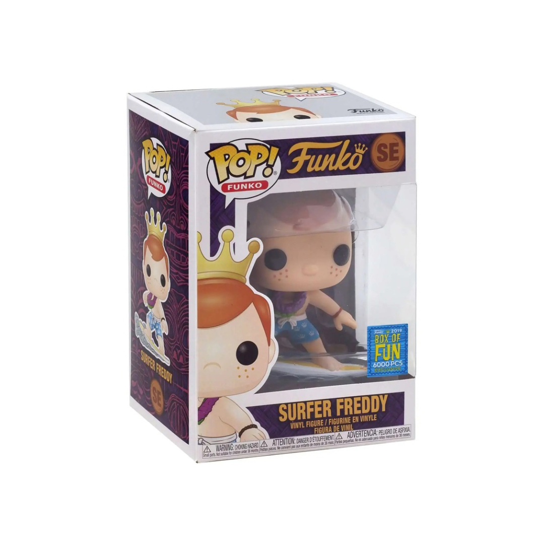 POP: Funko - Surfer Freddy 6000 Pcs 2018 Box Of Fun Exclusive Funko Pop