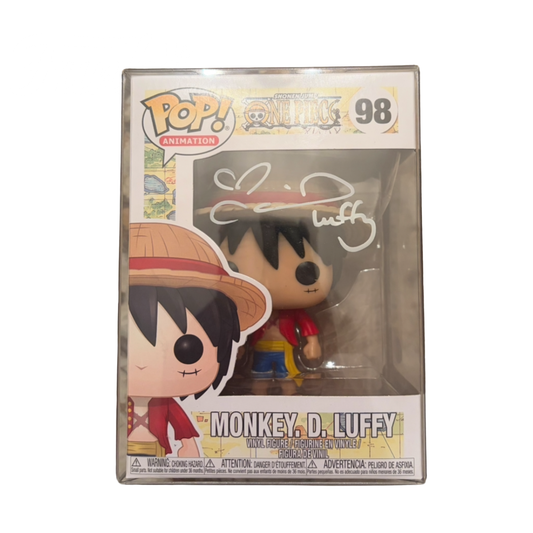 One Piece Monkey D. Luffy Signed Autographed Funko Pop