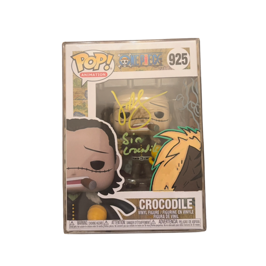 One Piece Crocodile Signed Autographed Funko Pop