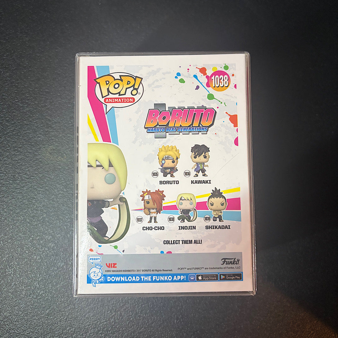 Boruto Inojin Autographed Funko Pop