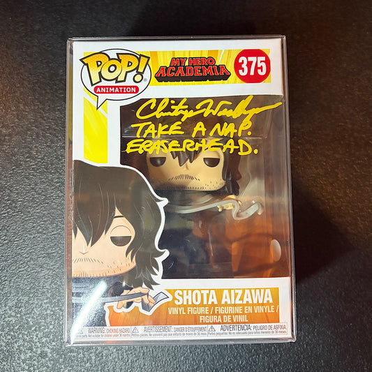 My Hero Academia Shota Aizawa Signed Autographed Funko Pop