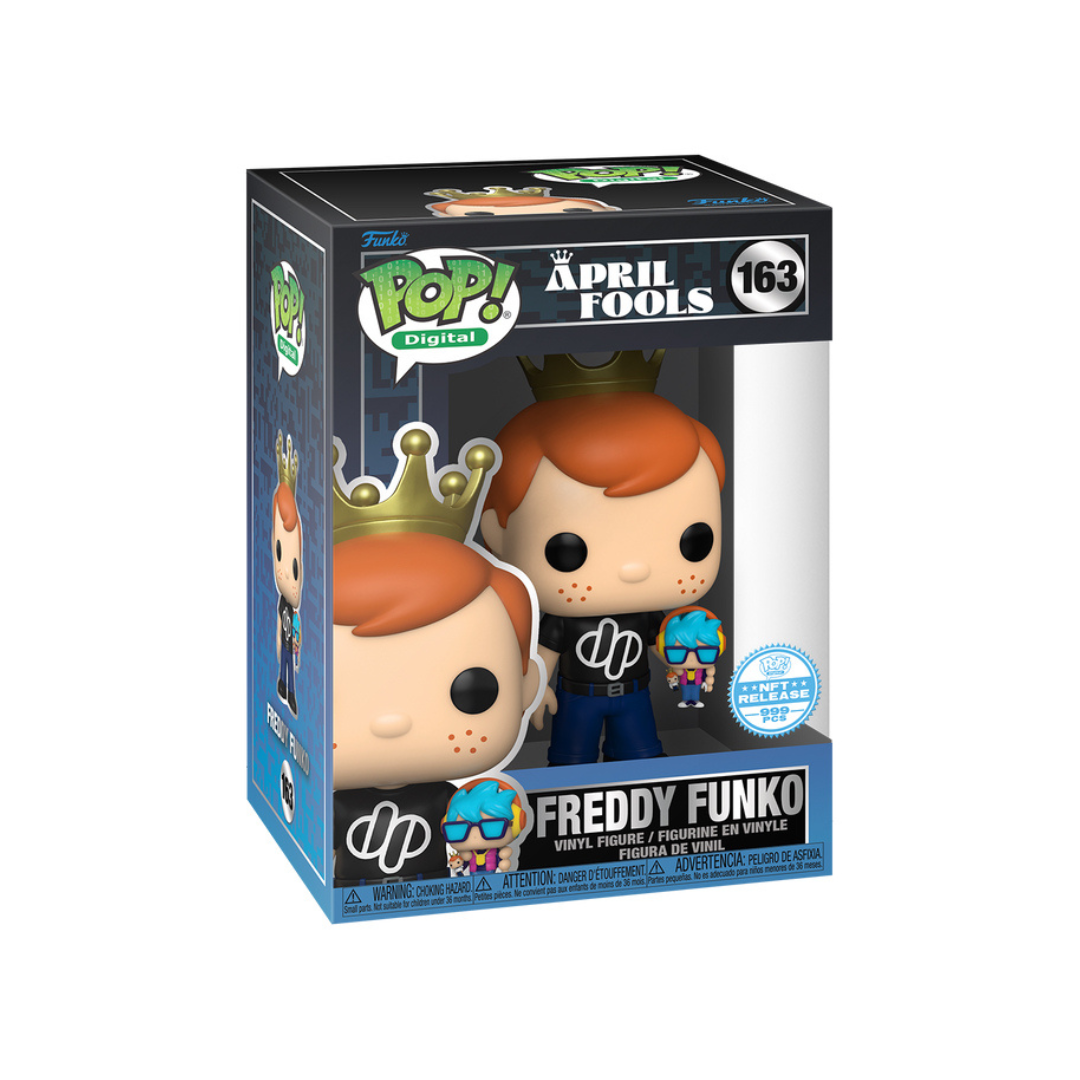 POP Digital: April Fools - Freddy Funko 999 Pcs NFT Exclusive Funko Pop