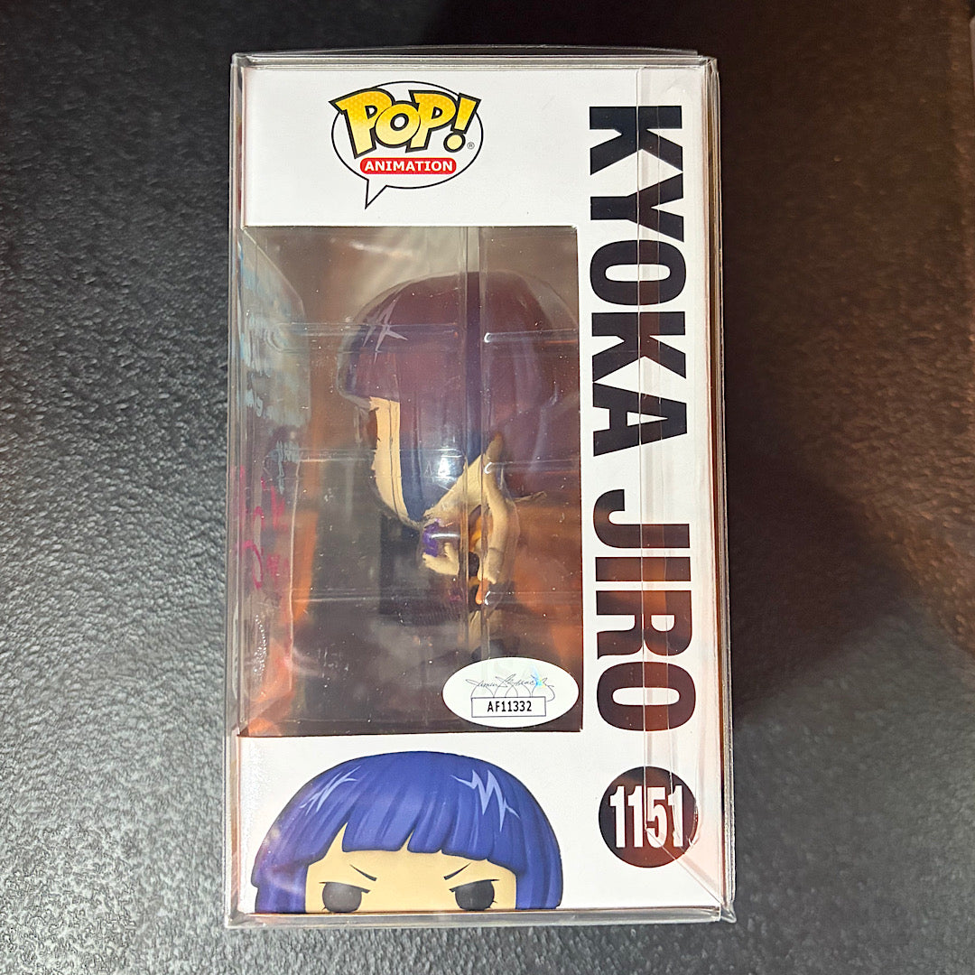 My Hero Academia Kyoka Jiro Bam Exclusive Signed Autographed Funko Pop
