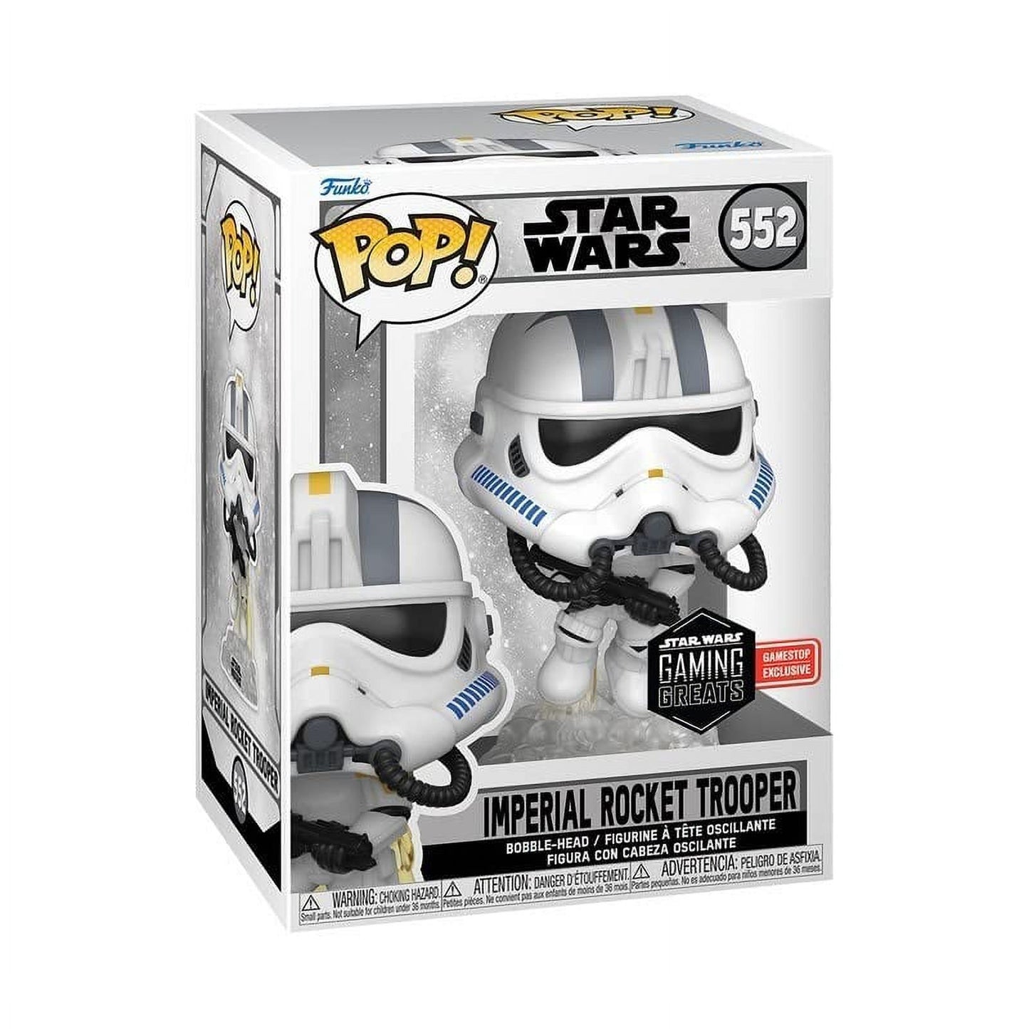 POP: Star Wars- Imperial Rocket Trooper GameStop Exclusive Funko Pop