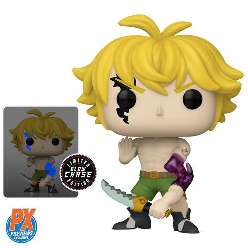 (PREORDER) (Chance At Chase)Seven Deadly Sins Meliodas PX Exclusive Funko Pop