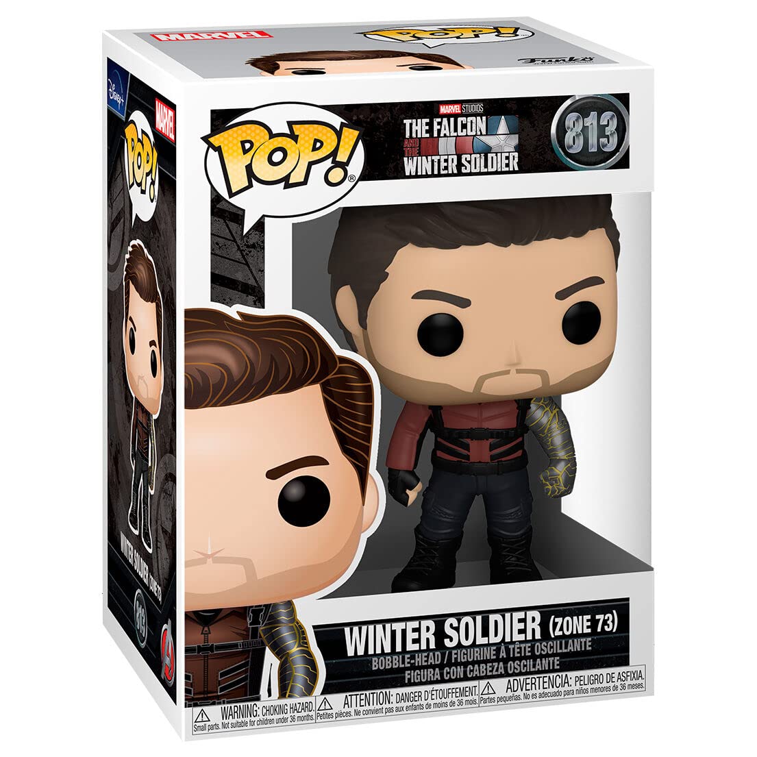 POP Marvel: Falcon and The Winter Soldier - Winter Soldier (Zone 73) Funko Vinyl Figure