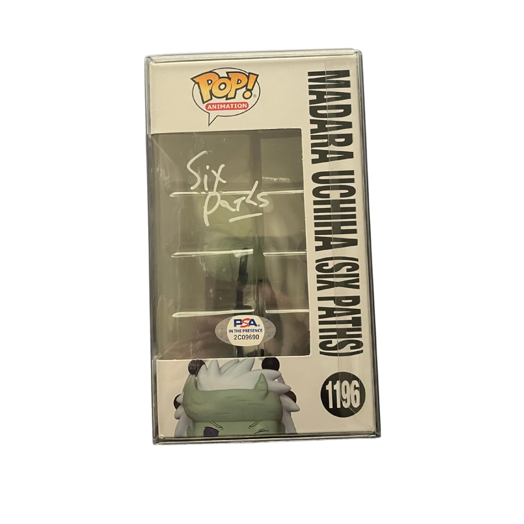 Naruto Madara Six Path Glow In The Dark Funko Exclusive Signed Autographed Funko Pop