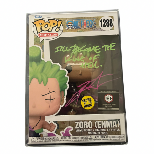 One Piece Zoro Emma Signed Autographed Funko Pop