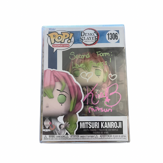 Demon Slayer Mitsuri Kanroji Signed Autograph Funko Pop