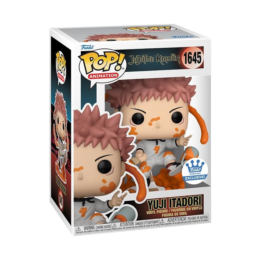 Jujutsu Kaisen Yuji Itadori Funko Exclusive Funko Pop
