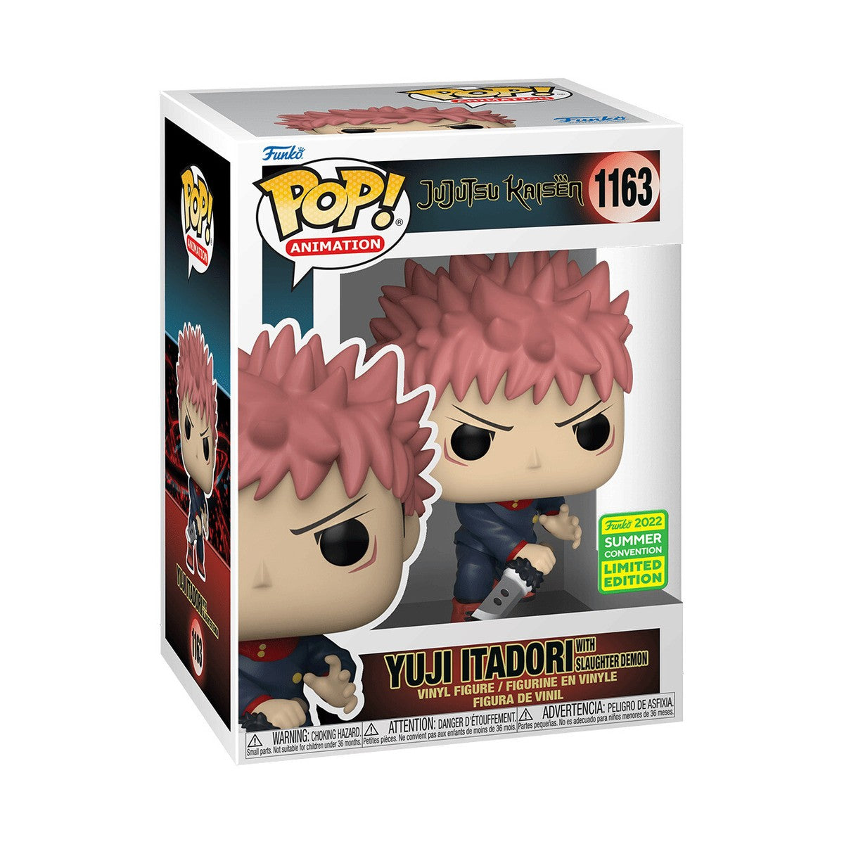 Jujutsu Kaisen Yuji Itadori Summer Convention Exclusive Funko Pop
