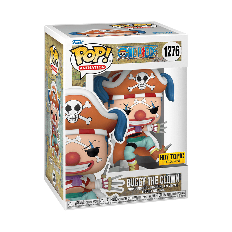 One Piece Buggy The Clown Hot Topic Exclusive Funko Pop