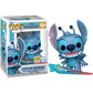 POP: Disney Lilo & Stitch - Stitch On Surfboard 2025 Summer Convention Exclusive Funko Pop
