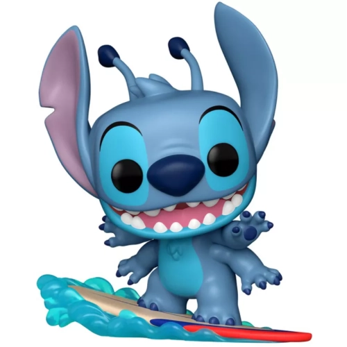 POP: Disney Lilo & Stitch - Stitch On Surfboard 2025 Summer Convention Exclusive Funko Pop