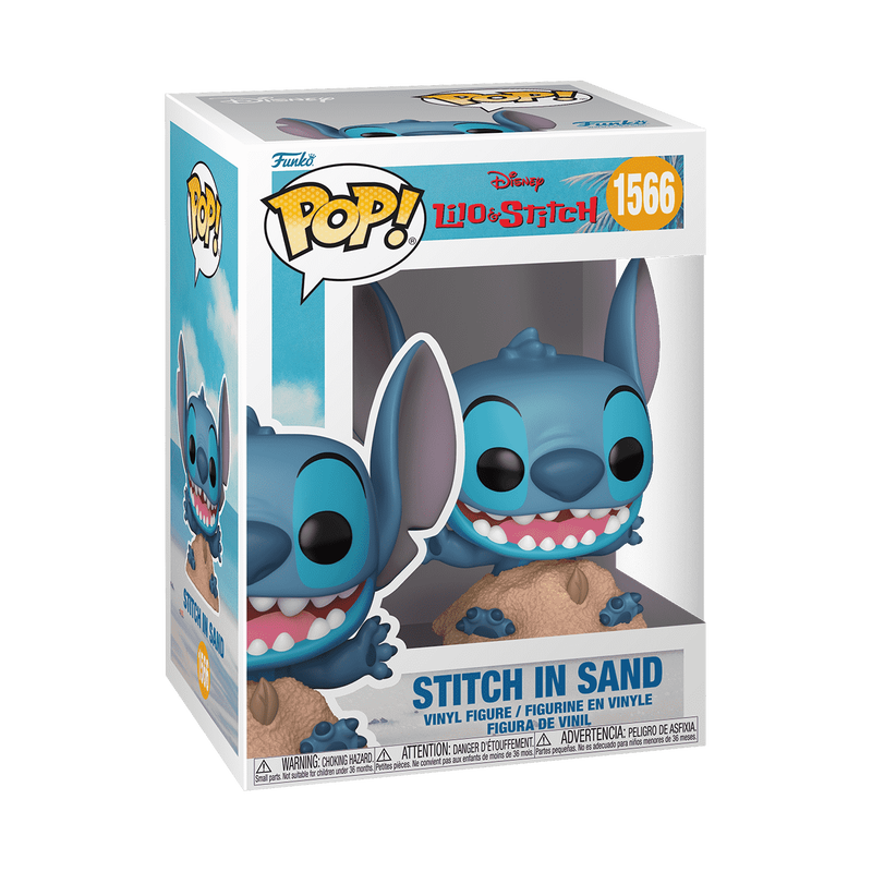 POP: Disney Stitch & Lilo - Stitch In Sand Funko Pop