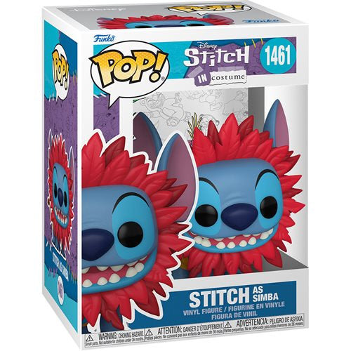 POP: Disney Lilo & Stitch - Stitch as Simba Funko Pop