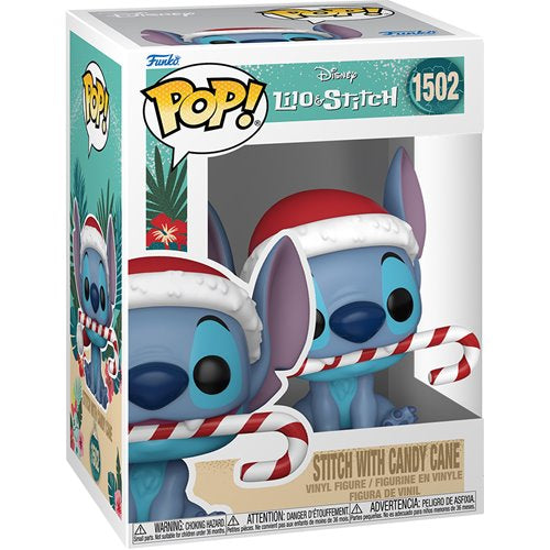 POP: Disney Lilo & Stitch - Stitch With Candy Cane Funko Pop