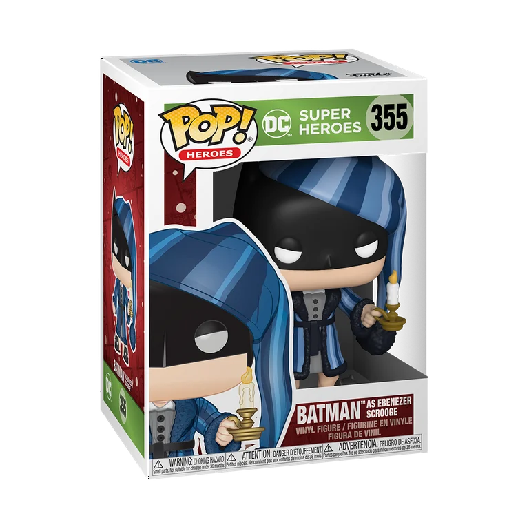 POP Heroes: Dc Super Heroes - Batman As Ebenezer Scrooge Funko Pop