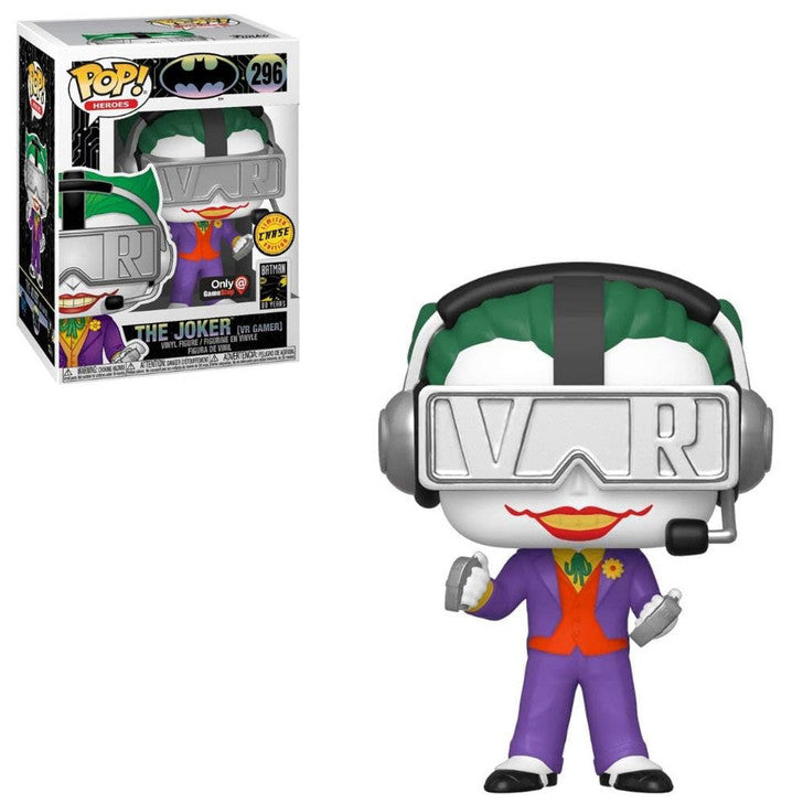 POP Heroes: Batman - The Joker Vr Gamer Chase GameStop Exclusive Funko Pop