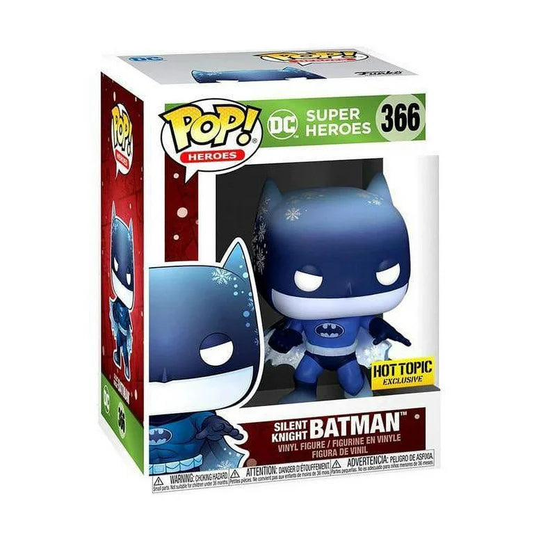 POP Heroes: Dc Super Heroes - Silent Knight Batman Hot Topic Exclusive Funko Pop