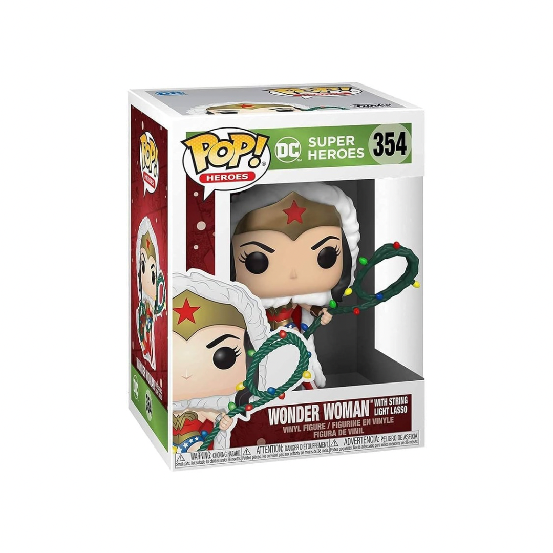 POP Heroes: Dc Super Heroes - Wonder Woman With String Light Lasso Funko Pop