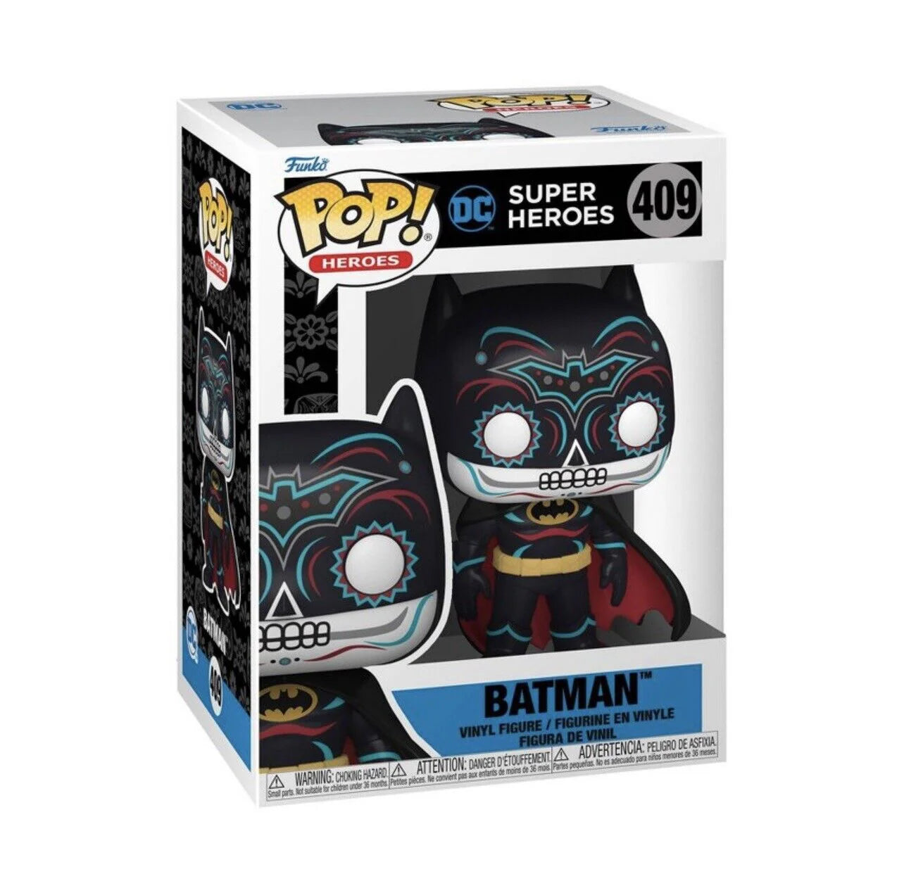 POP Heroes: Dc Super Heroes - Batman Glow In The Dark Hot Topic Exclusive Funko Pop