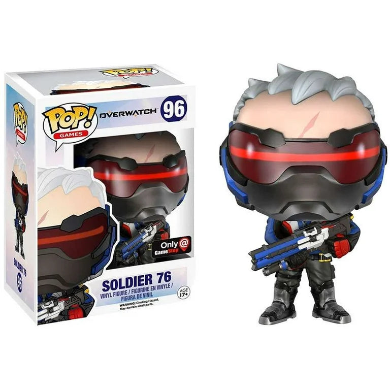 POP Games: Overwatch - Soldier 76 GameStop Exclusive Funko Pop