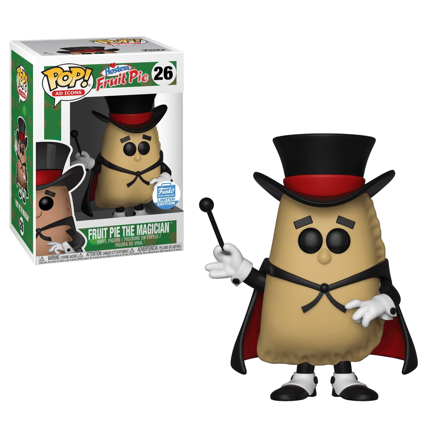 POP Ad Icons: Hostess - Fruit Pie The Magician Funko Exclusive Funko Pop