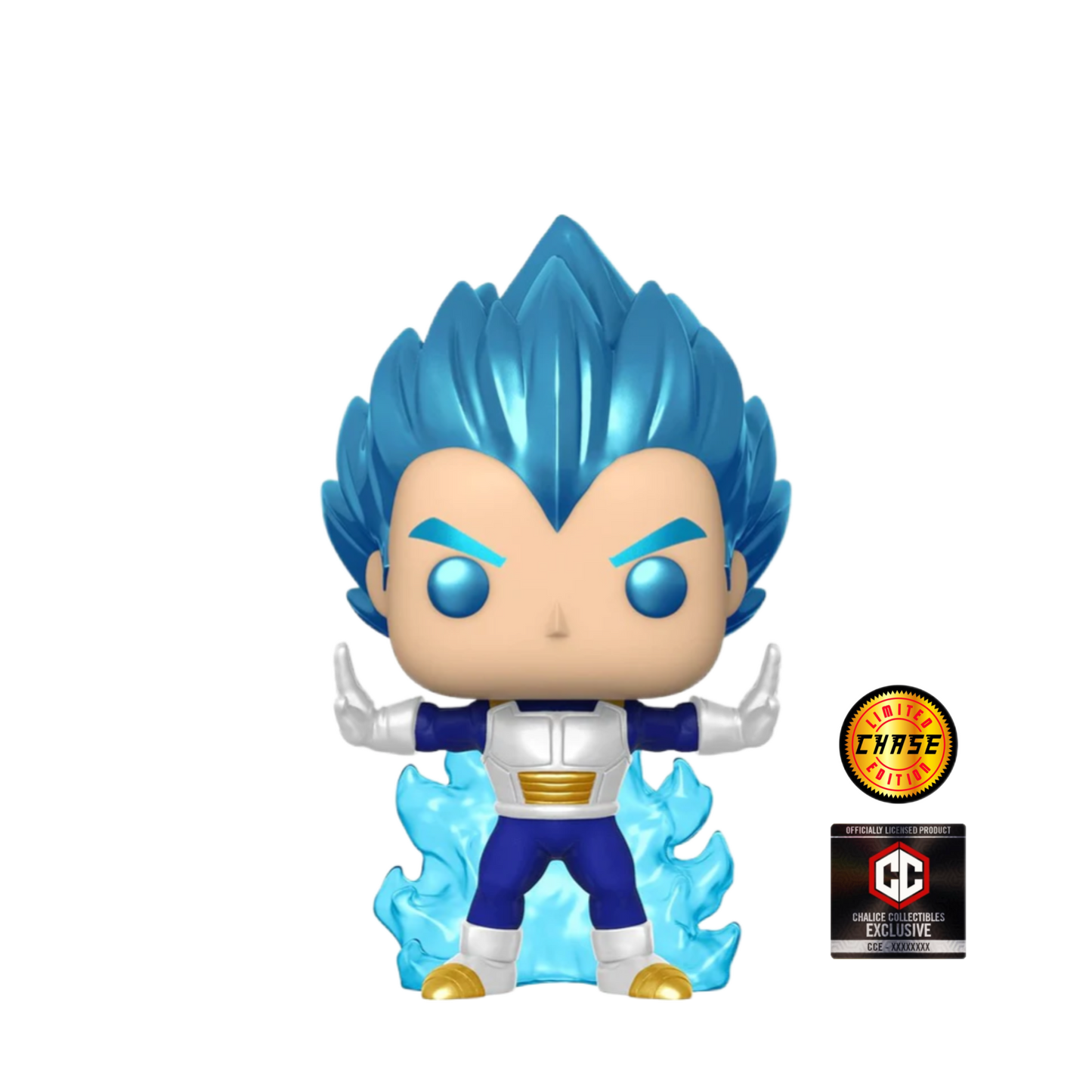 Funko Pop! Chalice Exclusive: Dragon Ball Super - Vegeta Powering Up #713 (CHASE)