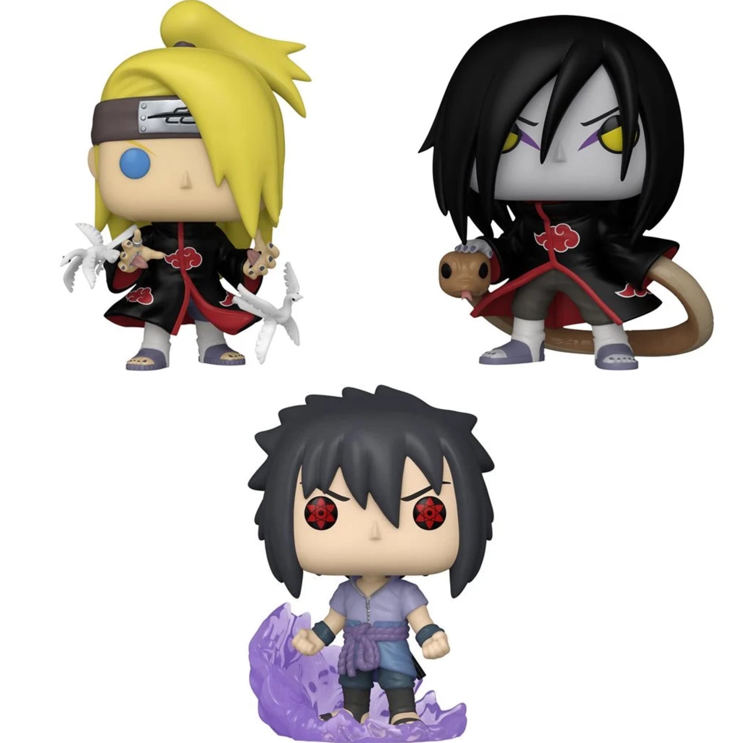 POP Animation : Naruto Shippuden - Bundle of 3 (Pre Order)