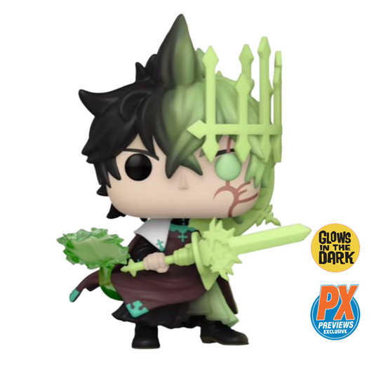 BLACK CLOVER TUNO (SORT OFZERNIE) PX EXCLUSIVE GLOW IN THE DARK FUNKO POP