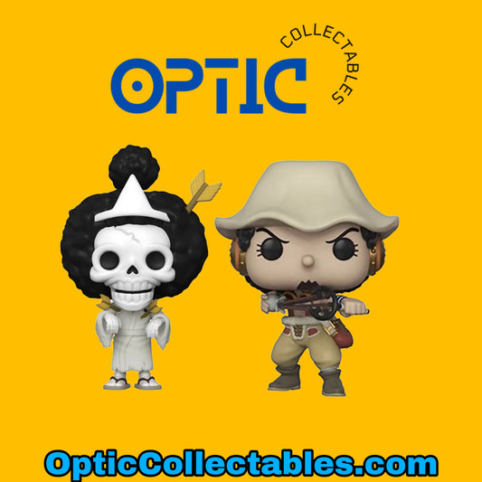 (PREORDER) One Piece Usopp And Brook Funko Pop Bundle