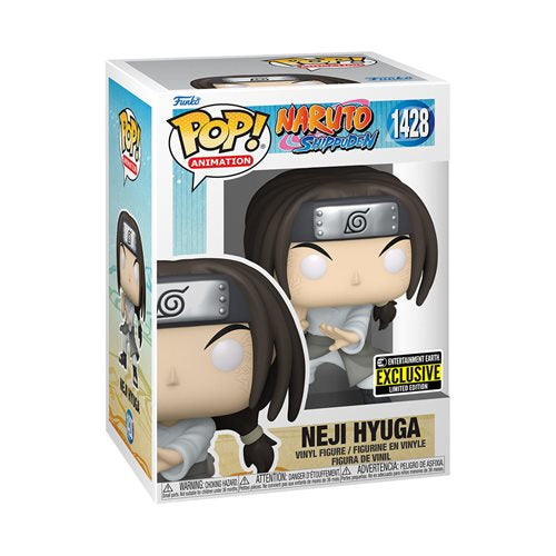 (CHANCE AT CHASE) Naruto: Shippuden Neji Hyuga Funko Pop! Vinyl Figure #1428 - Entertainment Earth Exclusive