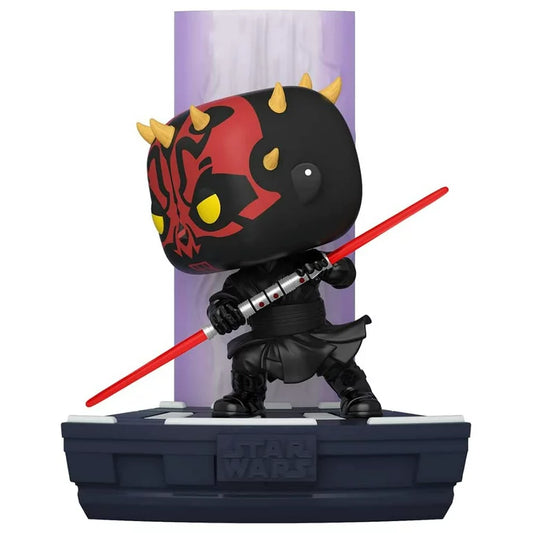 Funko Pop! Deluxe Star Wars: Duel of The Fates - Darth Maul, Amazon Exclusive, Figure 1 of 3