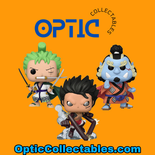 One Piece Zoro Luffy Jinbe Funko Pop Bundle Chance At Chase