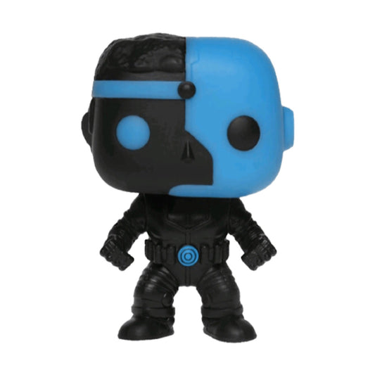 Funko Pop! DC Justice League: Cyborg Silhouette [GITD] #95 [Entertainment Earth]