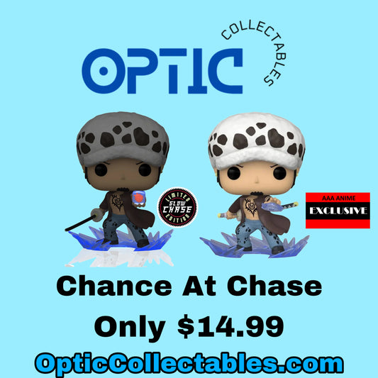 (Chance At Chase) One Piece Trafalgar Law Room Attack Pop! Vinyl Figure - AAA Anime Exclusive