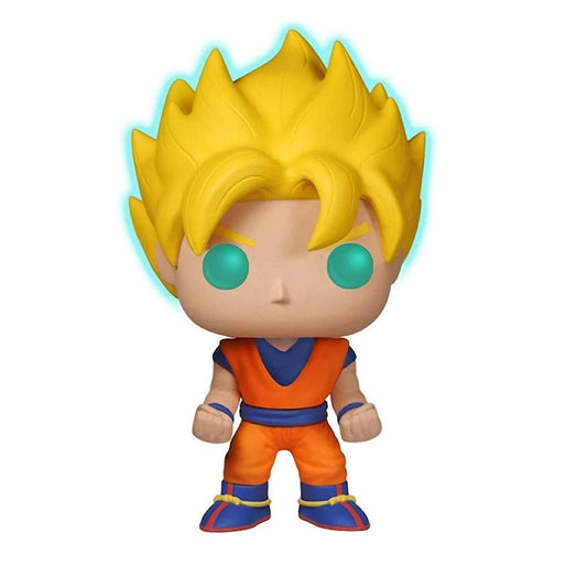 Pop! Glow-in-the-Dark Super Saiyan Goku Vinyl Figure