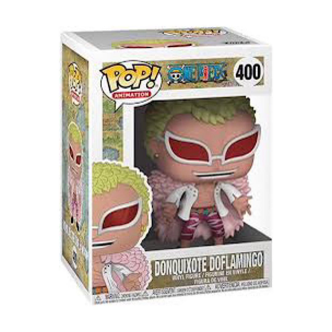 (IN STOCK) Funko Pop Animation: One Piece - Donquixote Doflamingo Collectible Figure, Multicolor